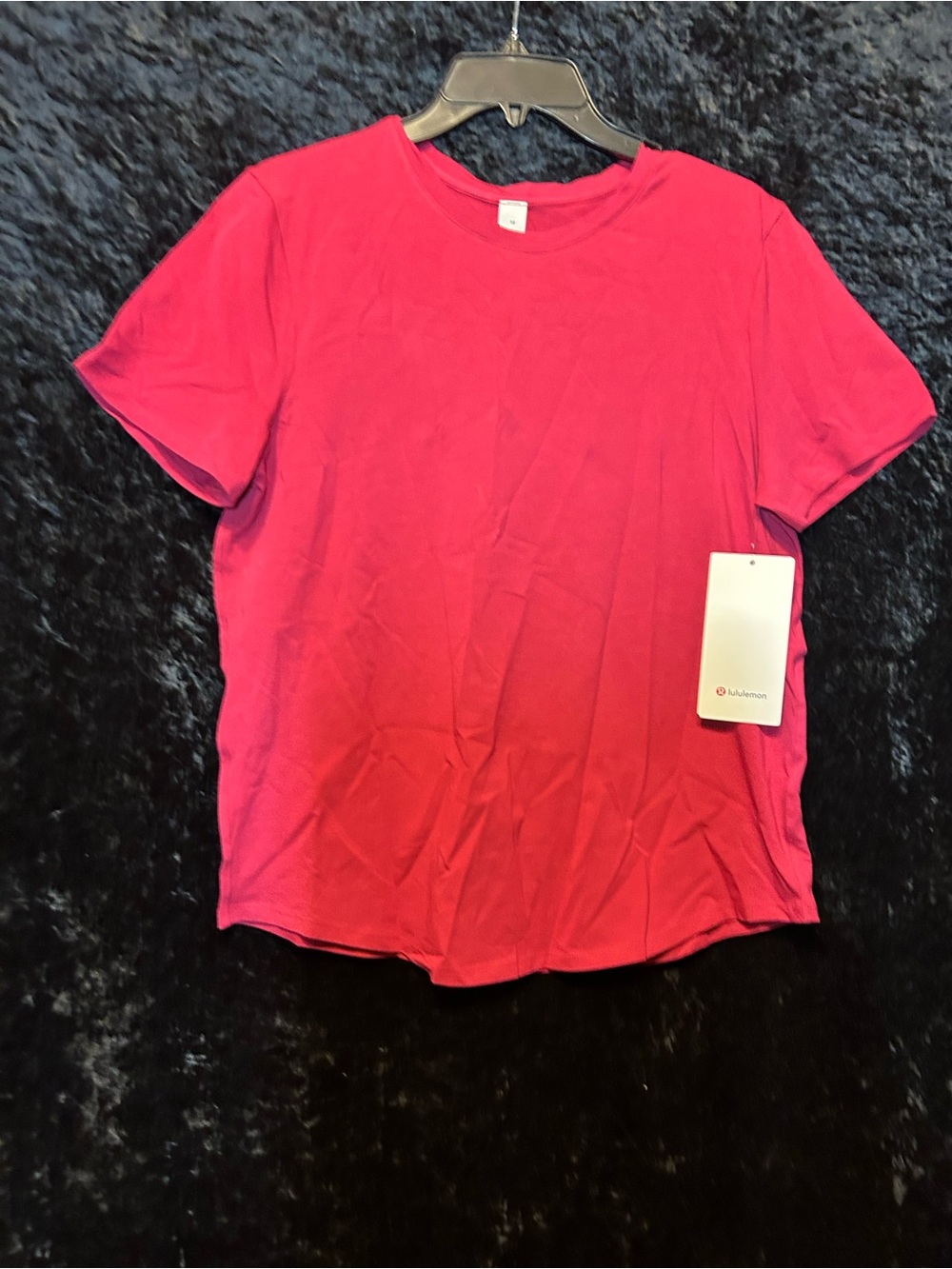 lululemon athletica Short Sleeve Crew Tee - Fuchsia Pink